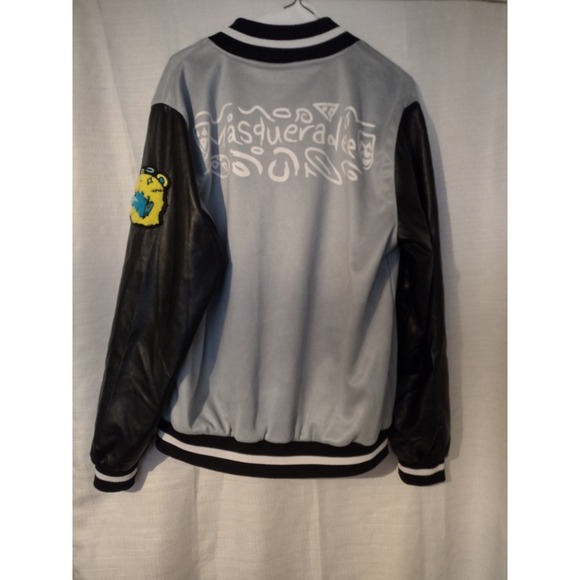 Seven7 Varsity Jacket Bomber Style Large Graphic Words & Images - Picture 5 of 5